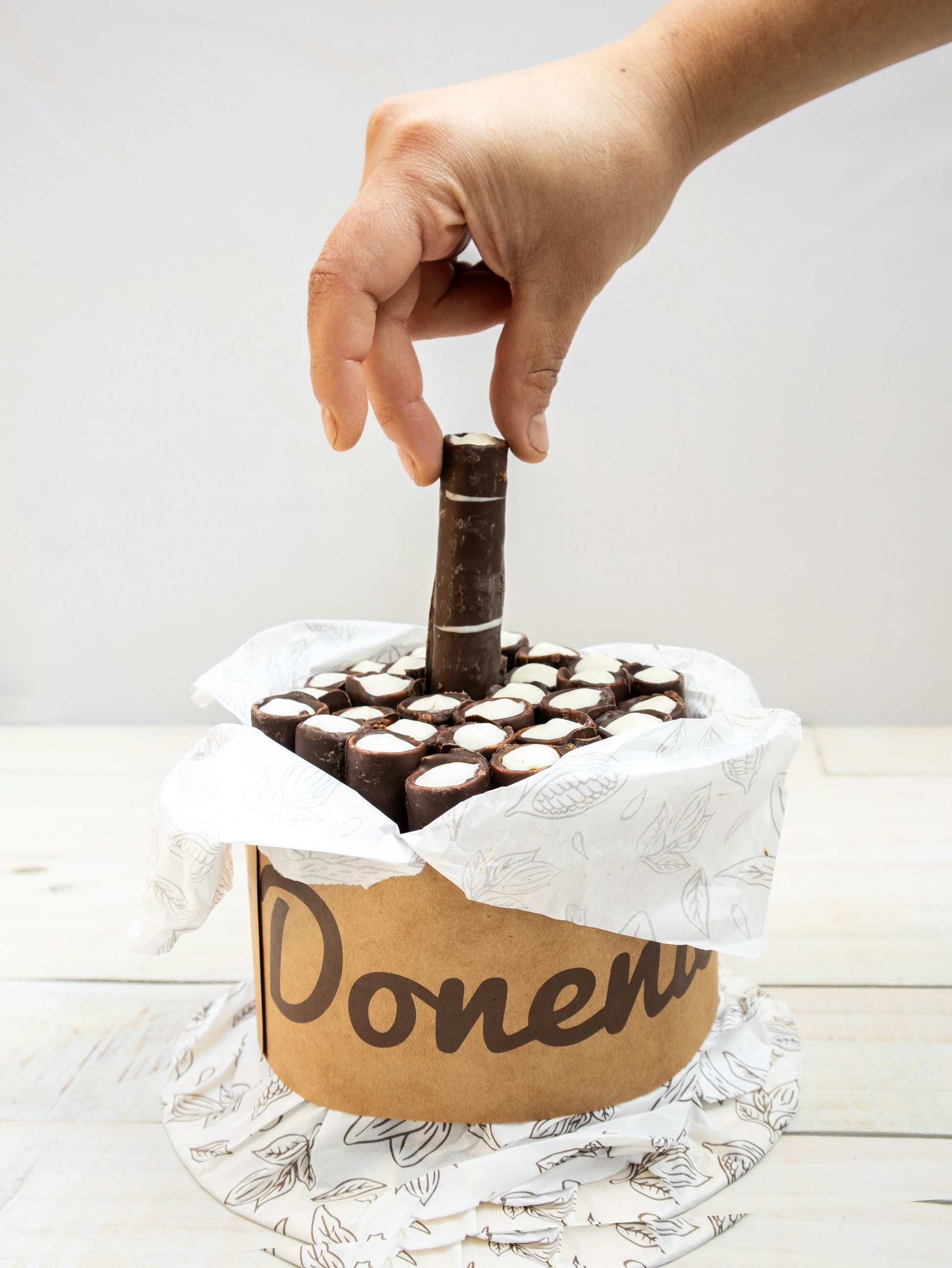Torta Barquillos (60 unidades)